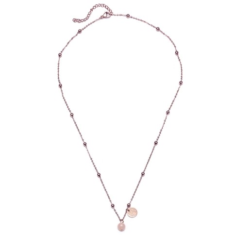 MAM Collection Halskette - Rosenquarz