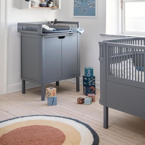 Häkelteppich Hazy Blue