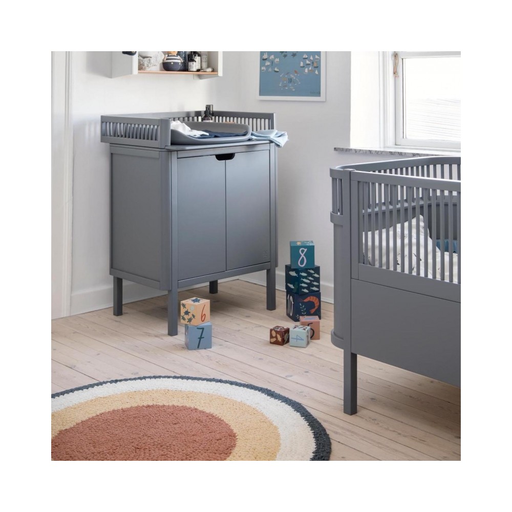 Häkelteppich Hazy Blue