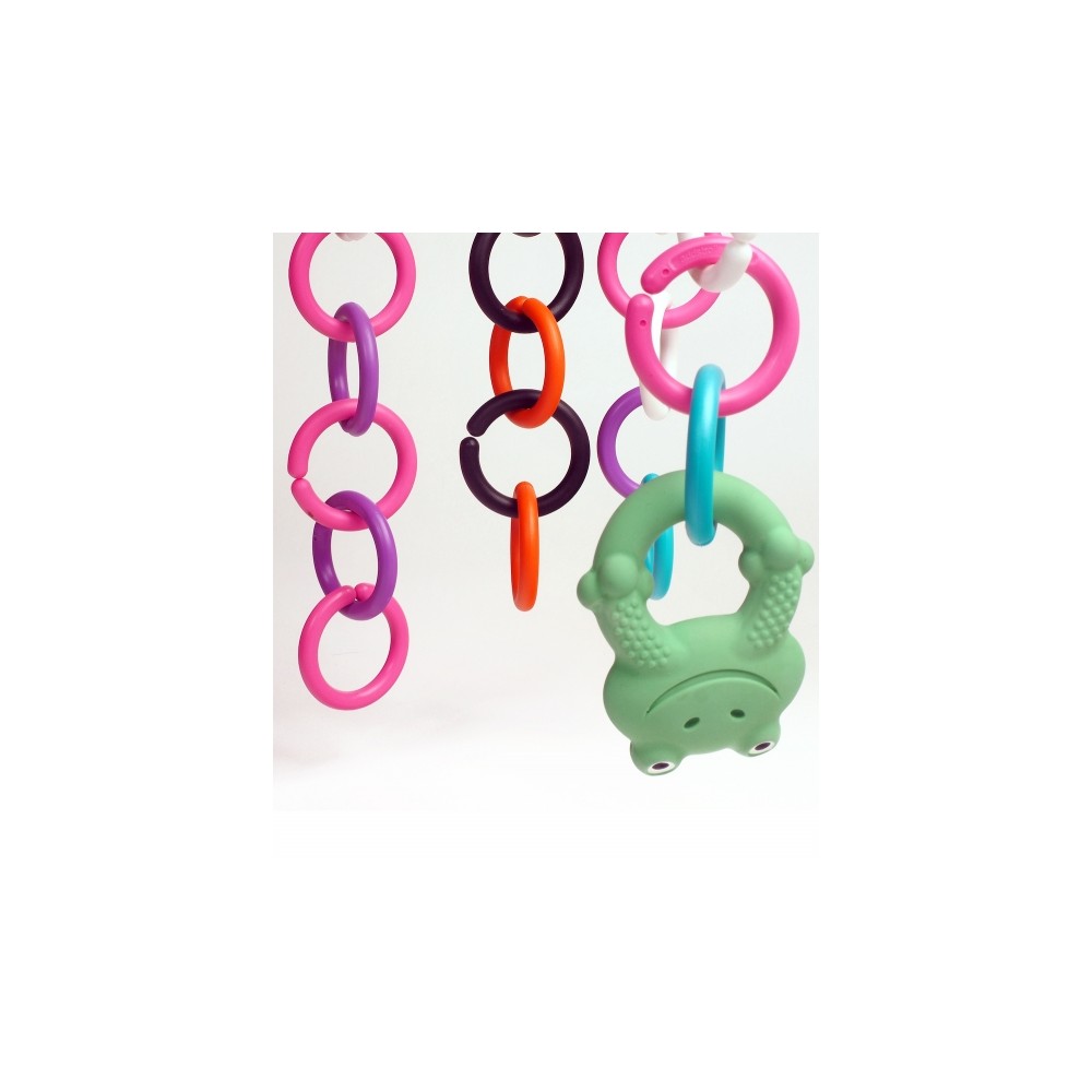 Bague de montage de poussette, blanche