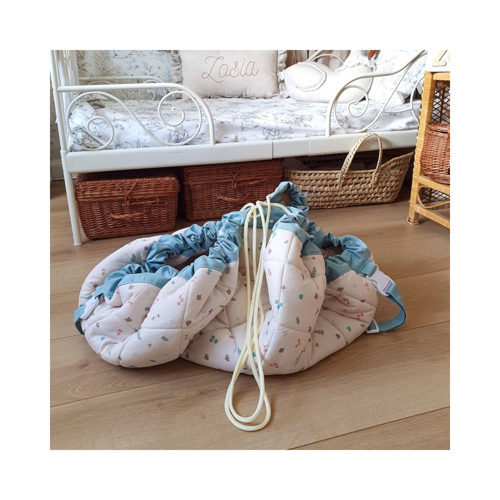 Play&Go Spielzeugtasche & Krabbeldecke 3-in-1, Hirsch