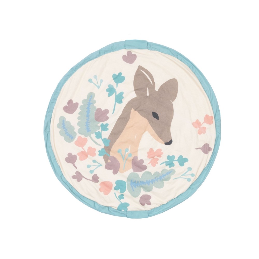 Play&Go Spielzeugtasche & Krabbeldecke 3-in-1, Hirsch