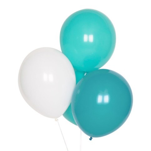 My Little Day Ballons en latex, 10 pcs. - Aqua