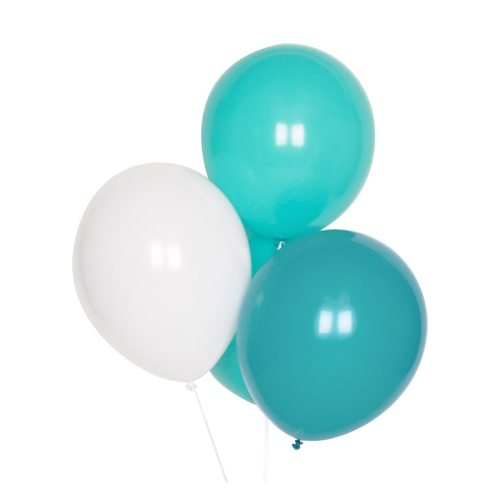 My Little Day Ballons en latex, 10 pcs. - Aqua