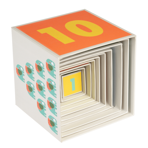 Rex London 10 Stapelblöcke, Wild Wonders