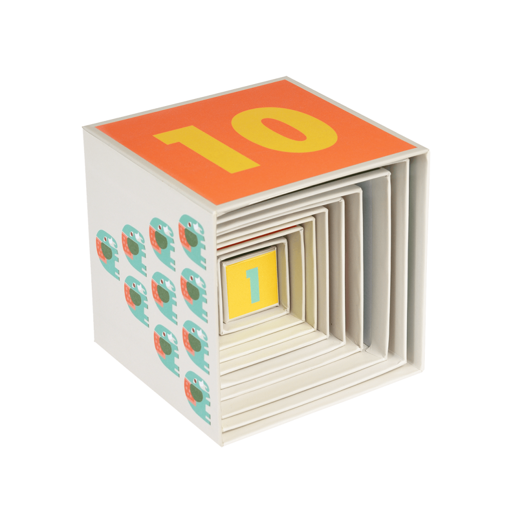 Rex London 10 Stapelblöcke, Wild Wonders