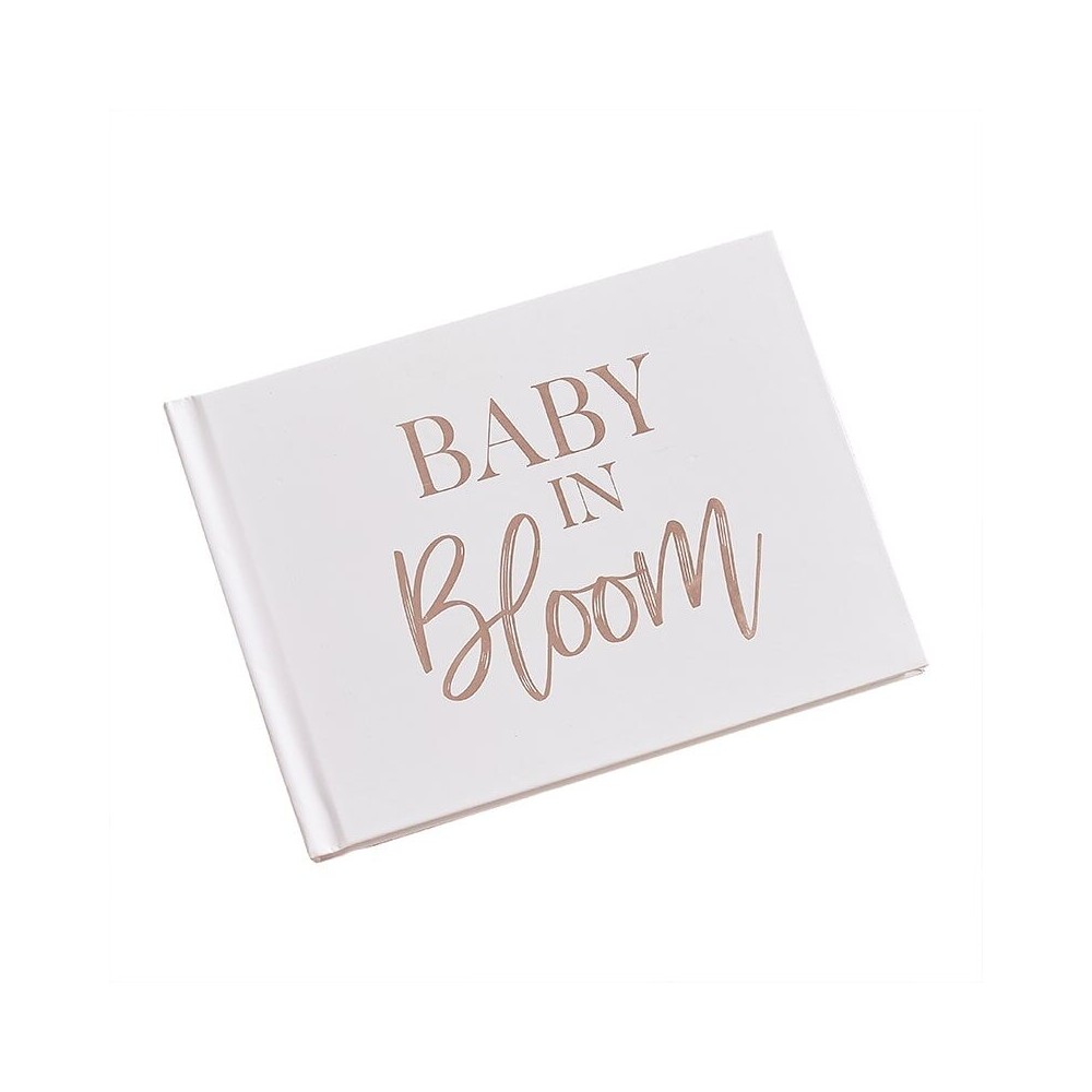 Rose Gold And Blush Baby Shower Guest Book