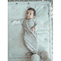 Snoozebaby Krabbeldecke / Laufgittereinlage Cheerful Playing - Stone Beige