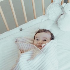 Snoozebaby Krabbeldecke / Laufgittereinlage Cheerful Playing - Stone Beige