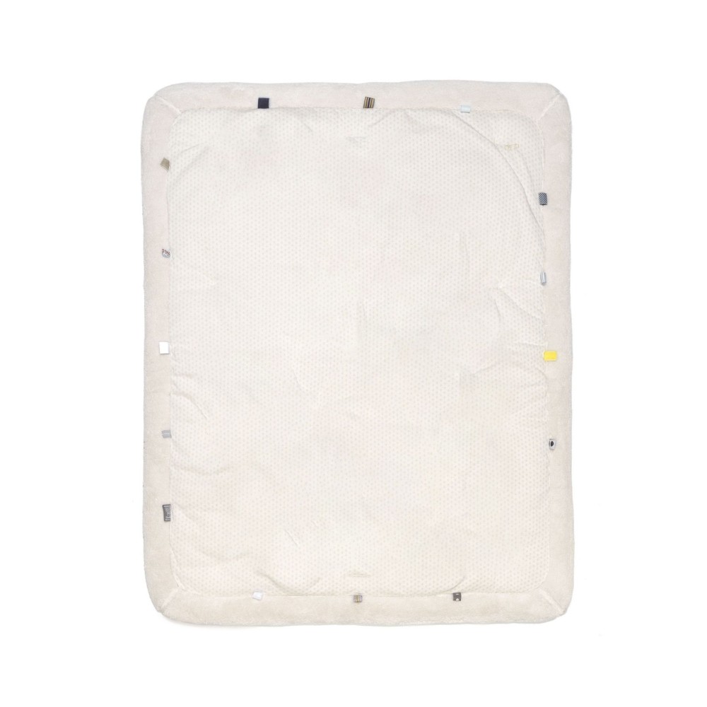 Snoozebaby Krabbeldecke / Laufgittereinlage Cheerful Playing - Stone Beige