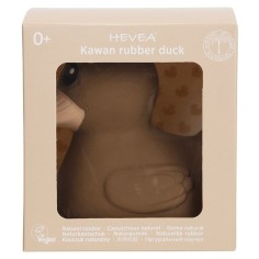 HEVEA Badespielzeug Ente Kawan, Choco Latte
