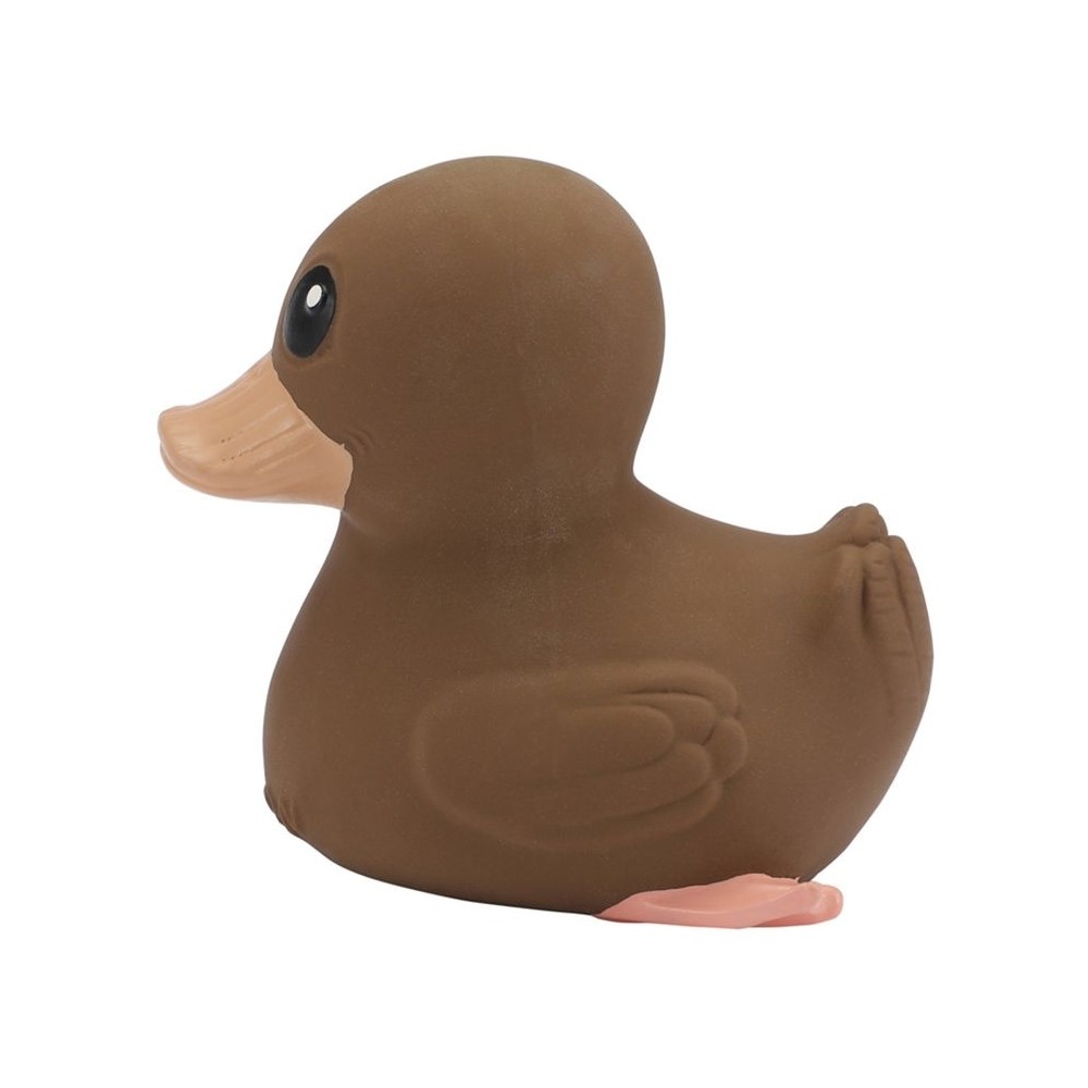 HEVEA Badespielzeug Ente Kawan, Choco Latte