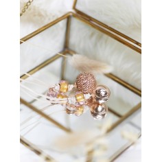 Bola-Kugel - BabyBel Schwangerschaftskette, Gold/ Sterne