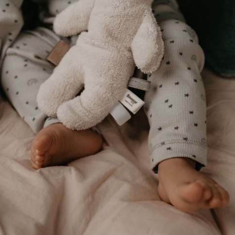 Snoozebaby Strampler, Regenbogen/ grün