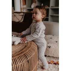 Snoozebaby Pyjama, Regenbogen/ grün