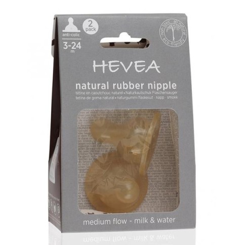 Heverea buvant un vide pour bébé bouteille, 2 paquets, 3+ mois