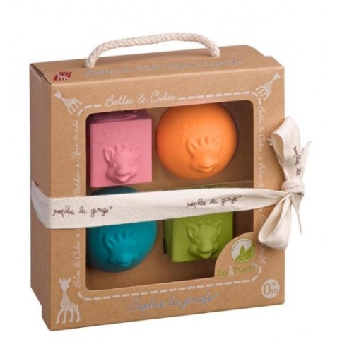 Sophie La Girafe 2 Bälle + 2 Würfel So Pure