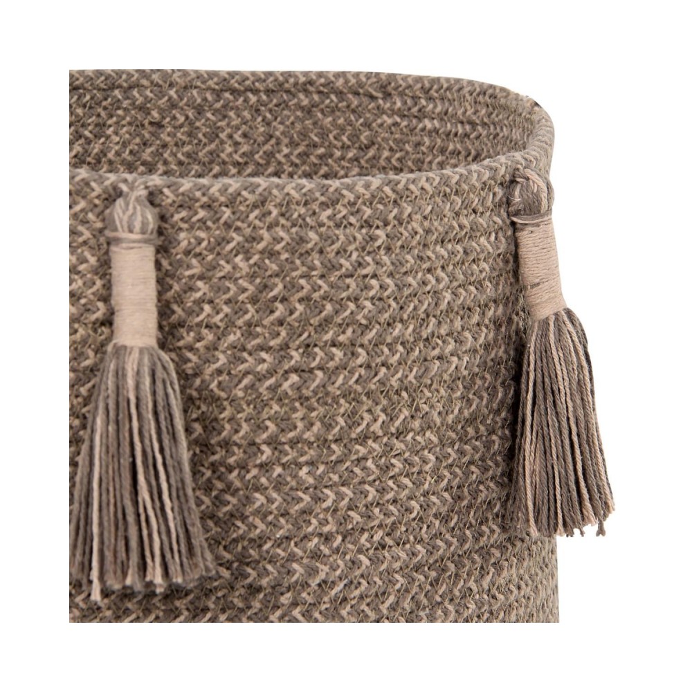 Lorena Canals Aufbewahrungskorb Woody, Soil Brown