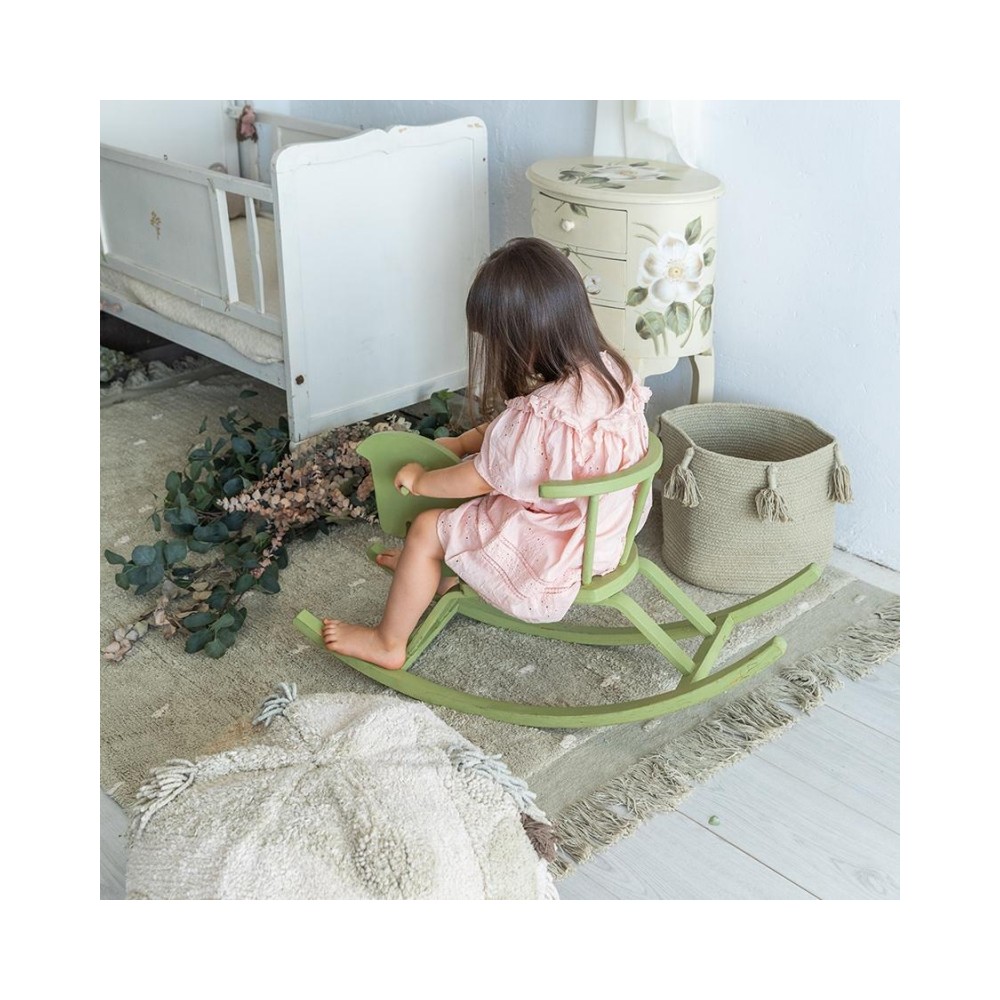 Lorena Canals Aufbewahrungskorb Woody, Olive