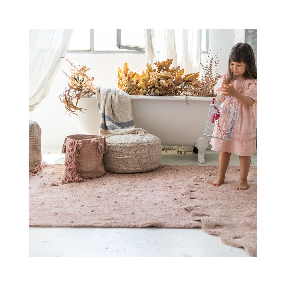 Lorena Canals Aufbewahrungskorb Woody, Vintage Nude