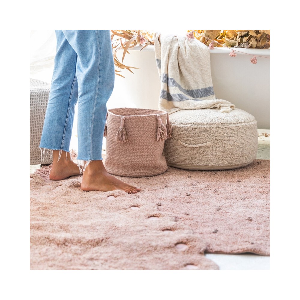 Lorena Canals Aufbewahrungskorb Woody, Vintage Nude