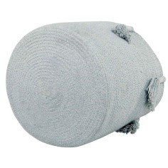 Aufbewahrungskorb Woody, Pearl Blue