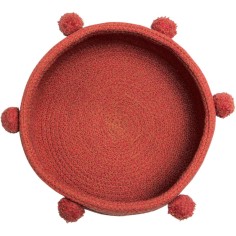 Lorena Canals Aufbewahrungskorb Tray, Brick Red