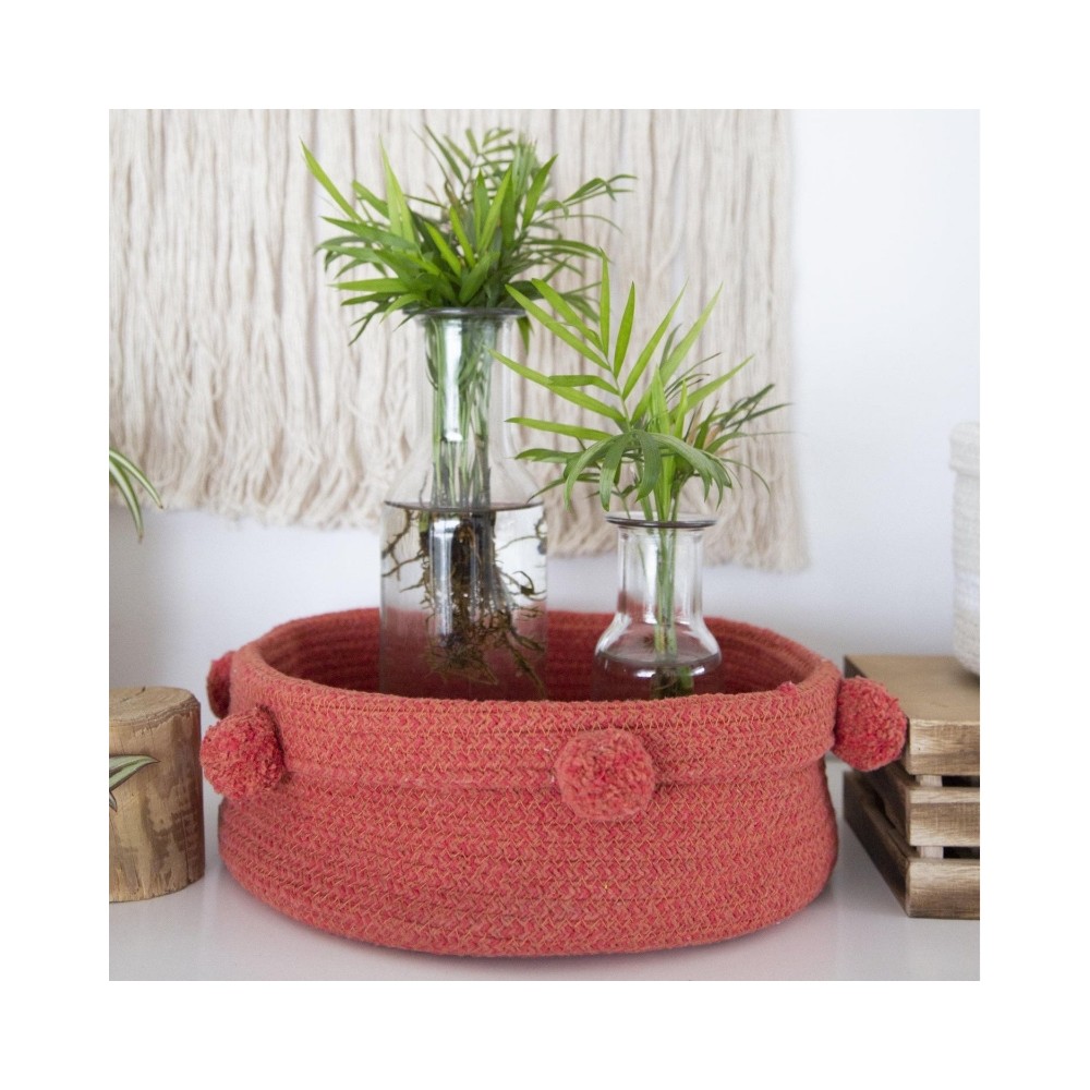 Lorena Canals Aufbewahrungskorb Tray, Brick Red