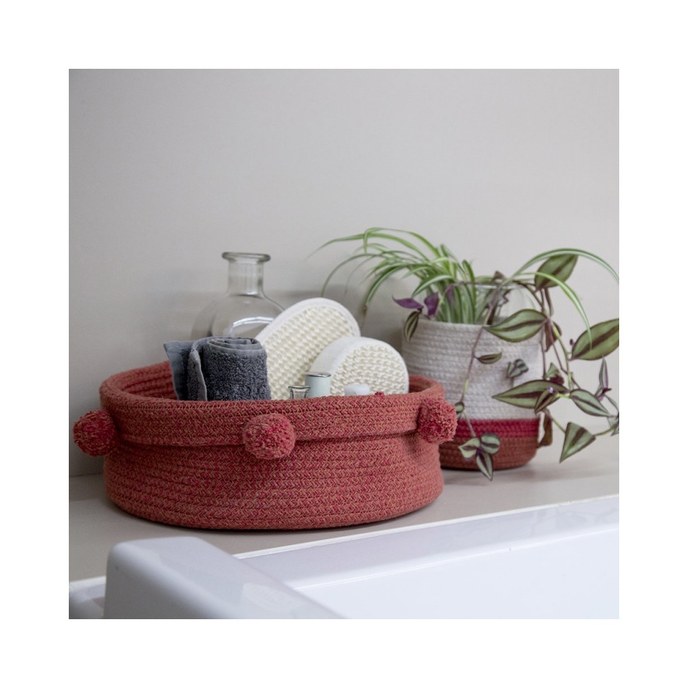 Lorena Canals Aufbewahrungskorb Tray, Brick Red