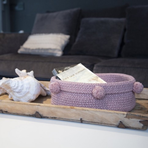 Lorena Canals Aufbewahrungskorb Tray, Ash Rose