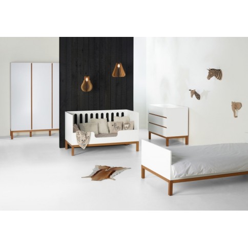 Babybett Indigo, Weiss