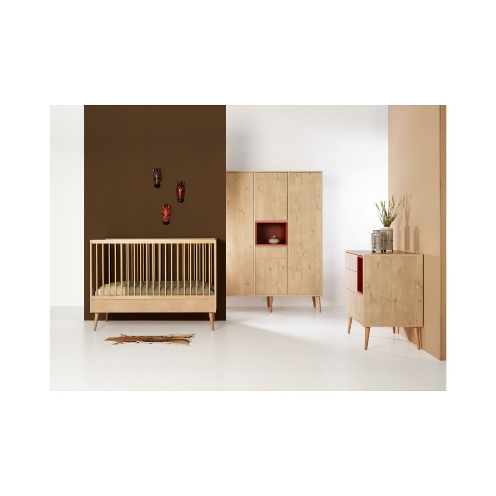 Babybett Cocoon, Natur Eiche