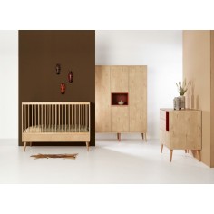 Babybett Cocoon, Natur Eiche