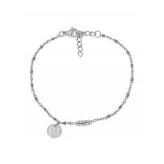 MAM Armband, Silber Federn