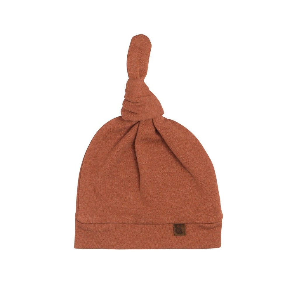 Babys only Knotenmütze, Melange Honey