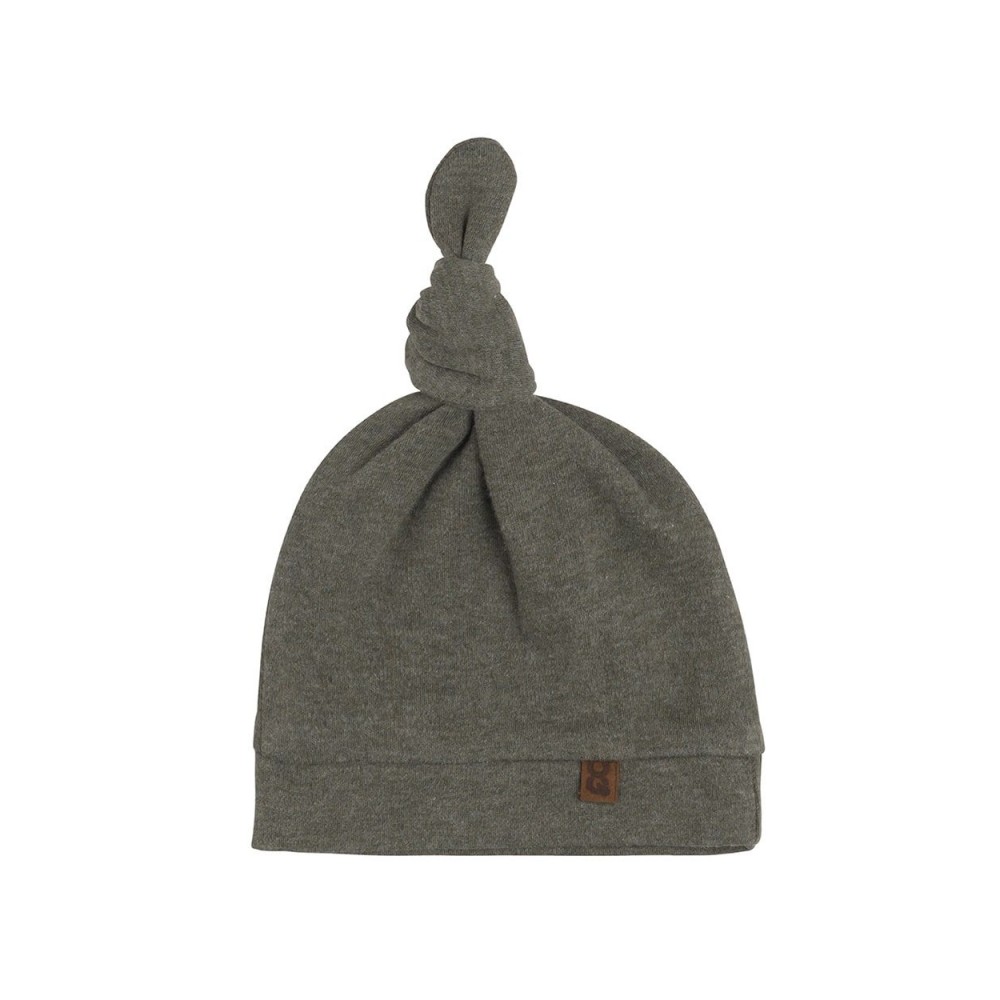 Babys only Knotenmütze, Melange Khaki