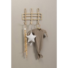 Babys only geknoteter Strampler, Melange Clay, Grösse 50/56