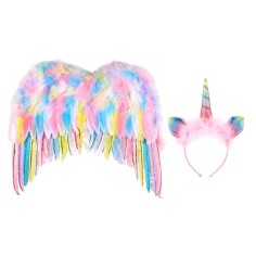Souza for Kids Einhorn Set (Flügel + Haarreif)