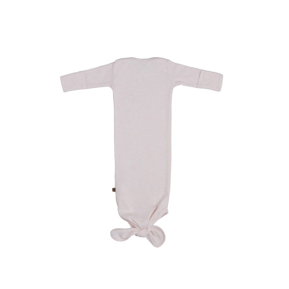 Babys only geknoteter Strampler, Melange klassisch Rosa, Grösse 50/56