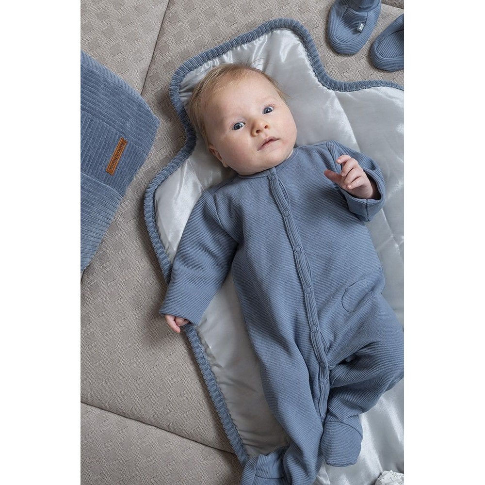 Babys only Strampler mit Füßen Pure, Vintage Blue