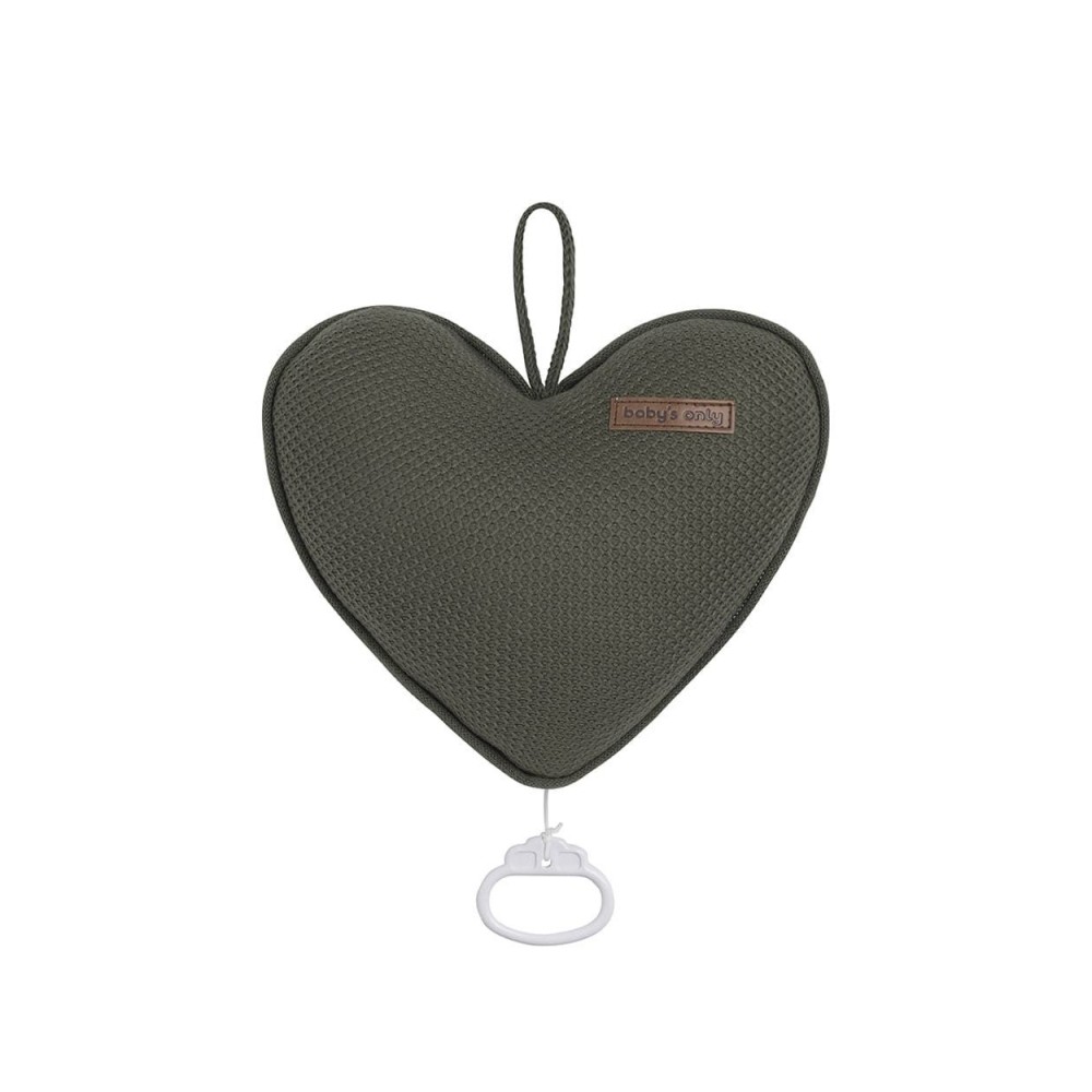 Babys only Spieluhr Herz Classic, Khaki