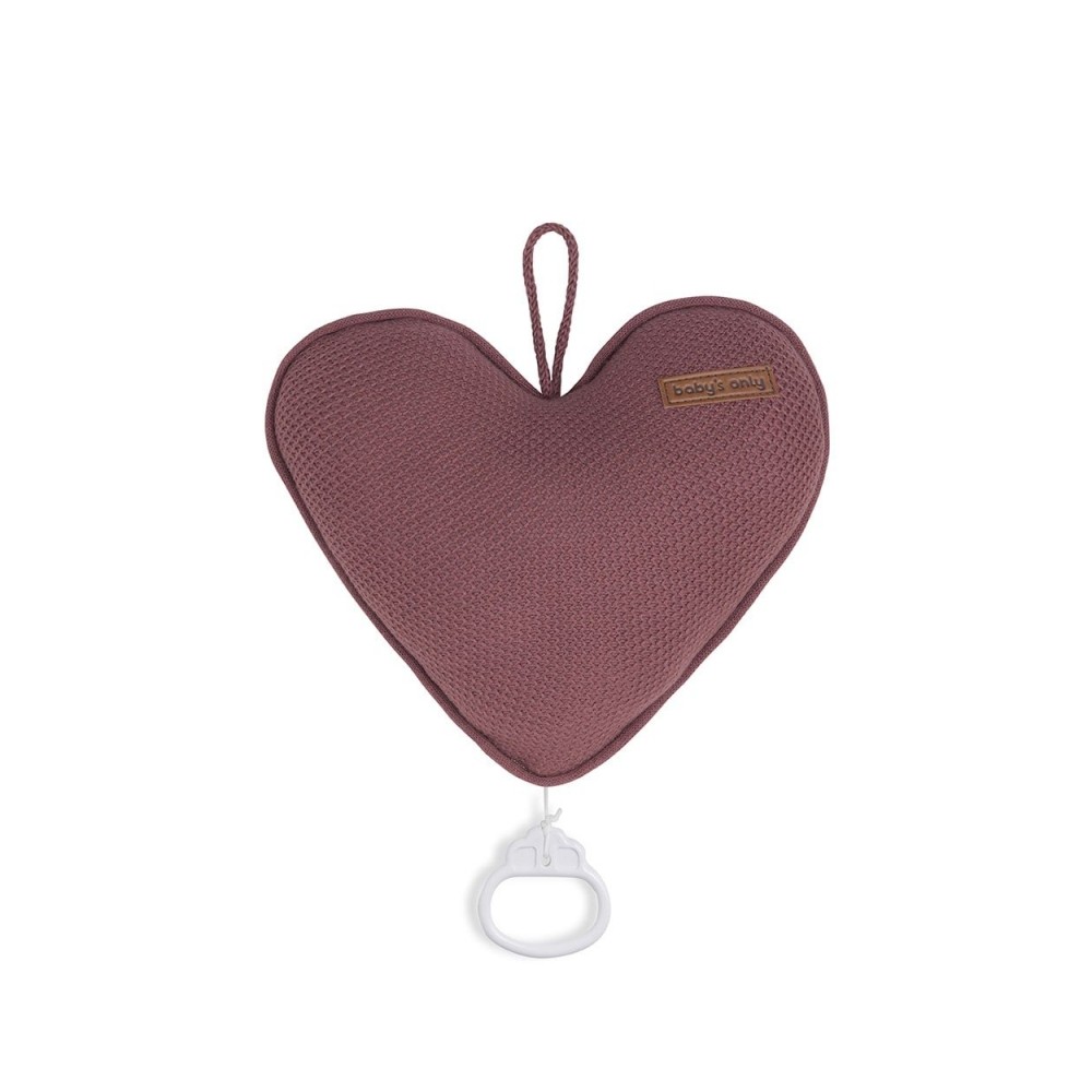 Babys only Spieluhr Herz Classic, Stone Red