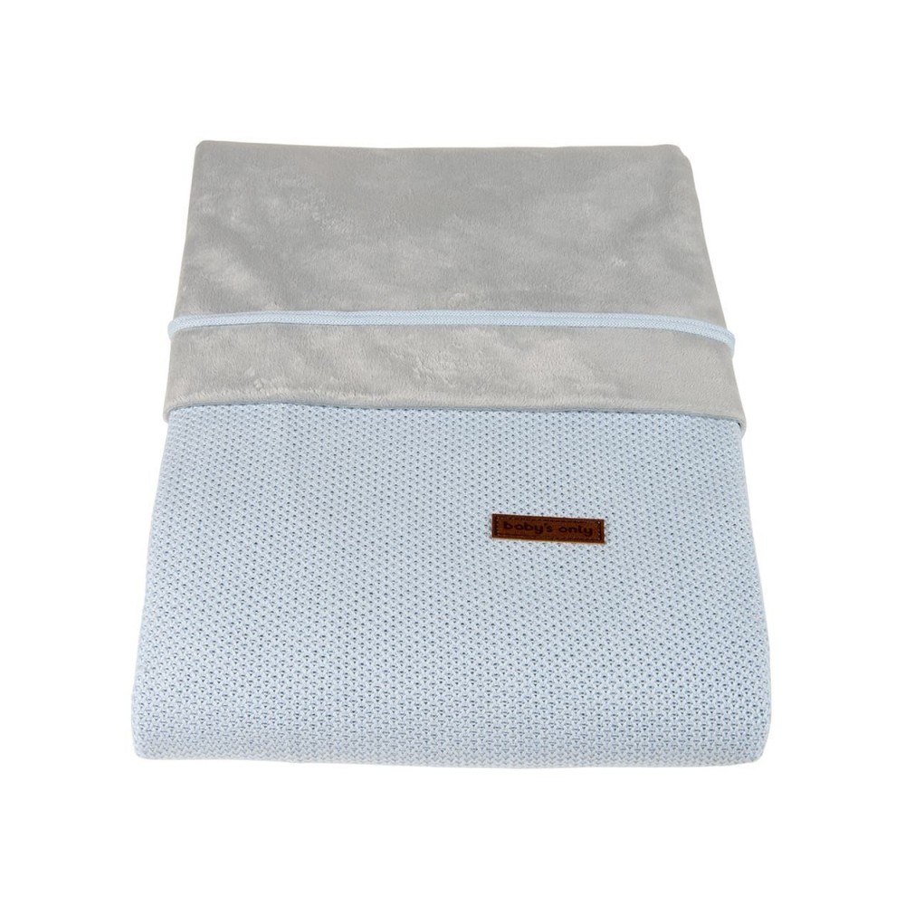 Babys only Deckenbezug Classic, Puderblau - 100x135 cm