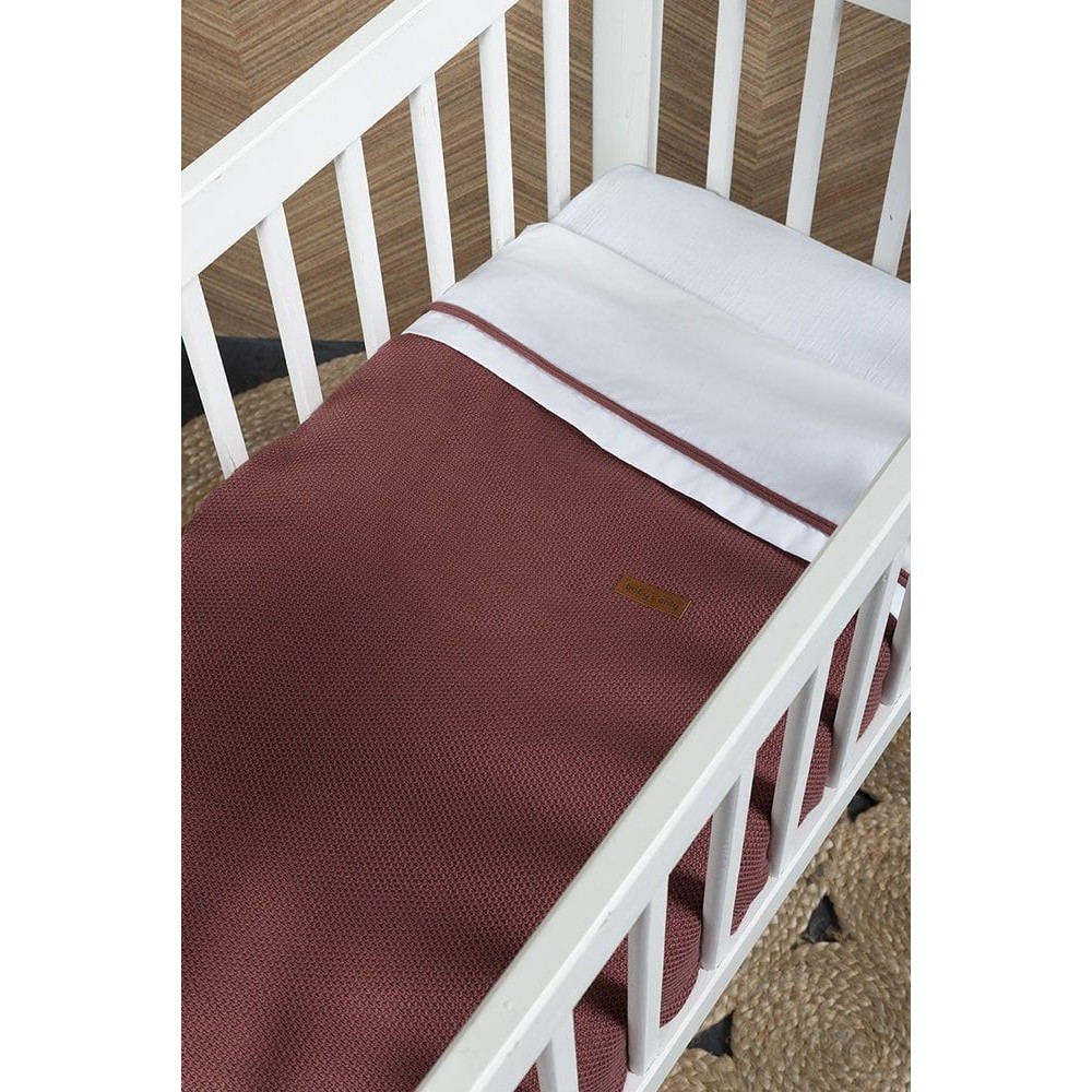 Babys only Deckenbezug Classic, Stone Red - 100x135 cm