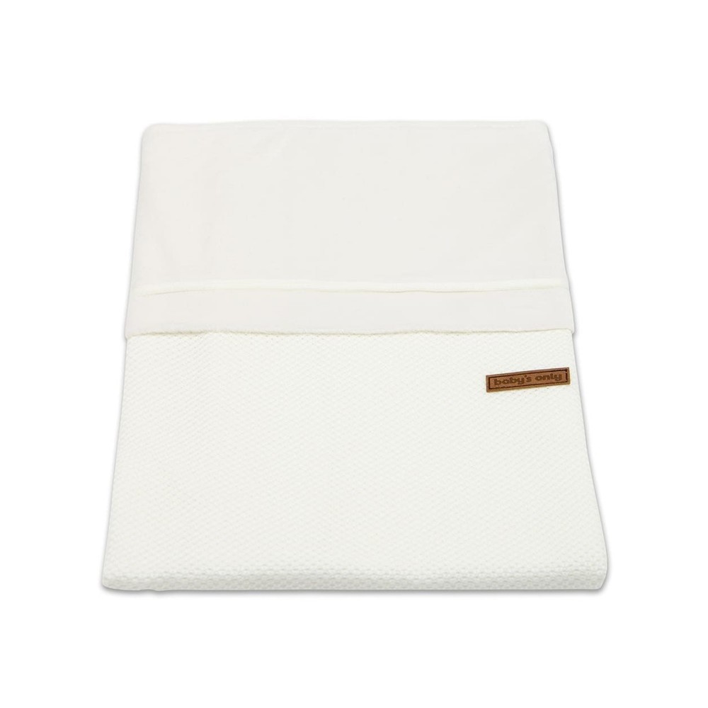 Babys only Deckenbezug Classic, Wollweiss - 80 x 80 cm