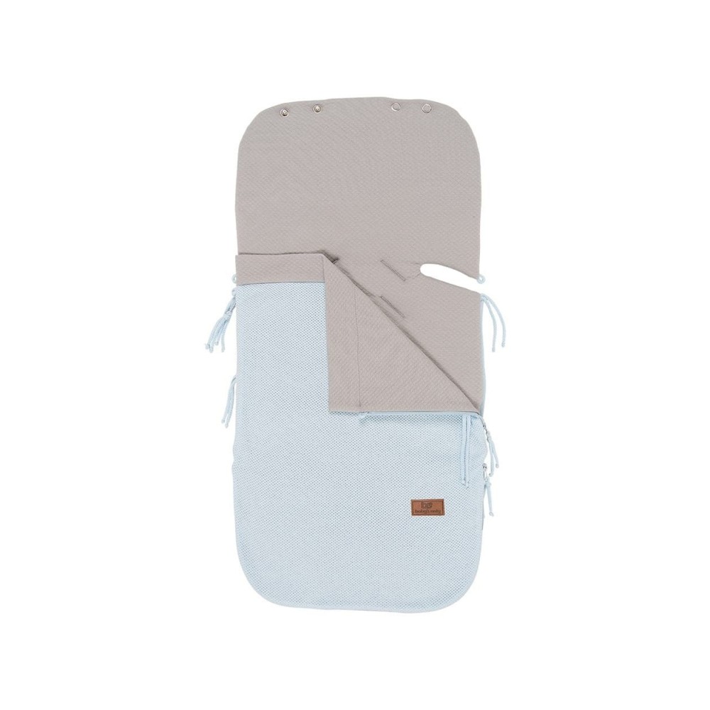 Babys only Sommer Fußsack Autositz 0+ Classic, Puderblau
