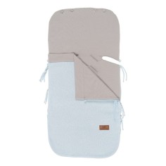 Babys only Sommer Fußsack Autositz 0+ Classic, Puderblau