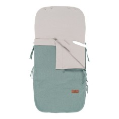 Babys only Sommer Fußsack Autositz 0+ Classic, Stonegreen