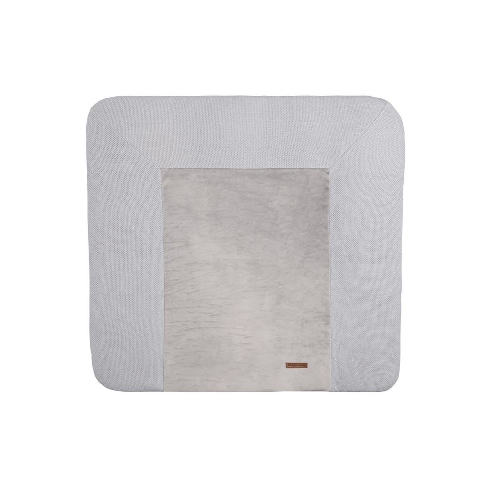 Babys only Wickelauflagenbezug Classic, Silbergrau 75x85 cm