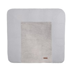 Babys only Wickelauflagenbezug Classic, Silbergrau 75x85 cm